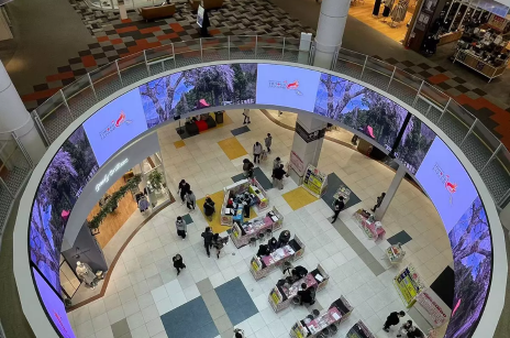 P2 INDOOR LED DISPLAY CASE 36SQM IN JAPAN